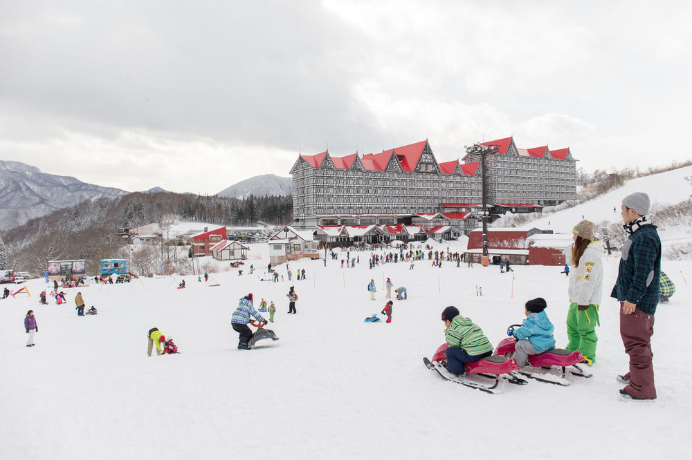 Hotel Green Plaza Hakuba Otari Exterior foto